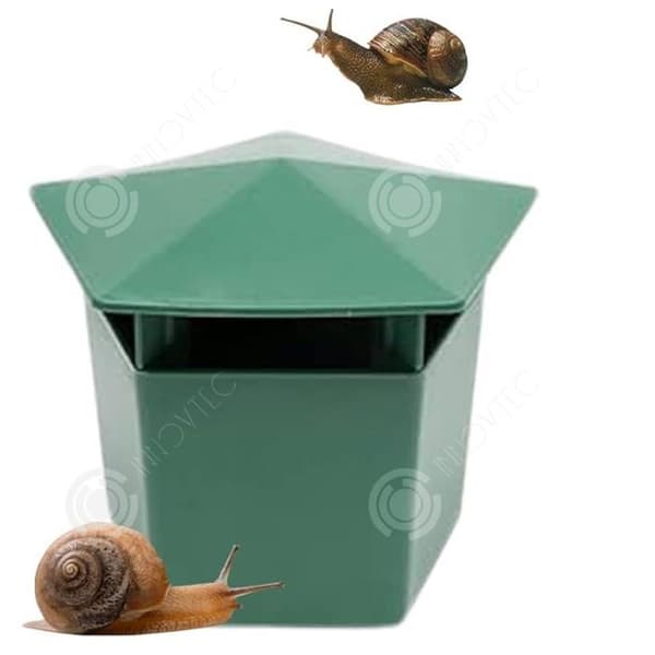 INN Snigelfälla 13x10,5cm Plast Snigelfångare Öl Snigelfälla för att fånga sniglar och sniglar för trädgård