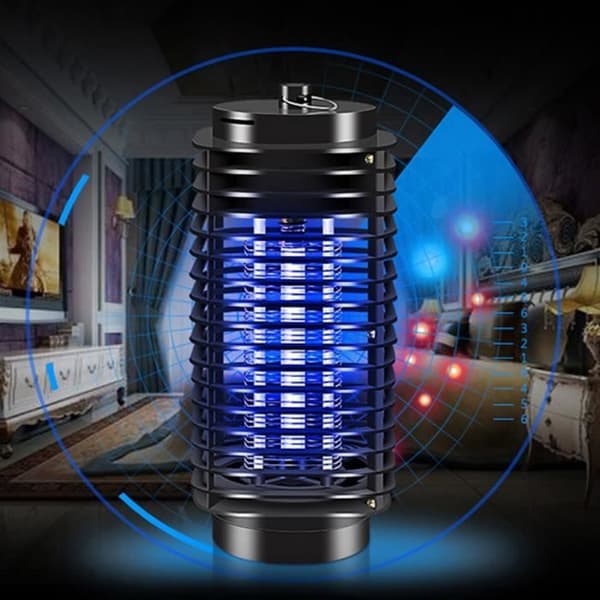 2st Elektrisk myggdödarfälla Myggdödare LED UV-lampa Giftfritt skydd Insektsavvisande flugor Säker