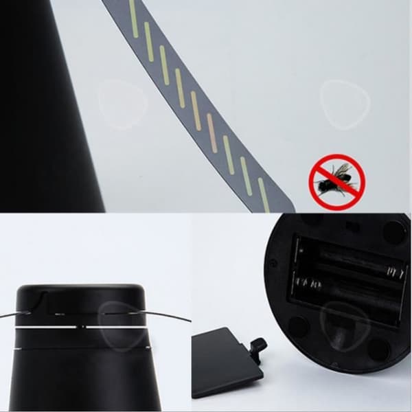 CONFO® Multifunktionell fläktblad för hushållsflugfälla ultratyst automatisk flugfälla in