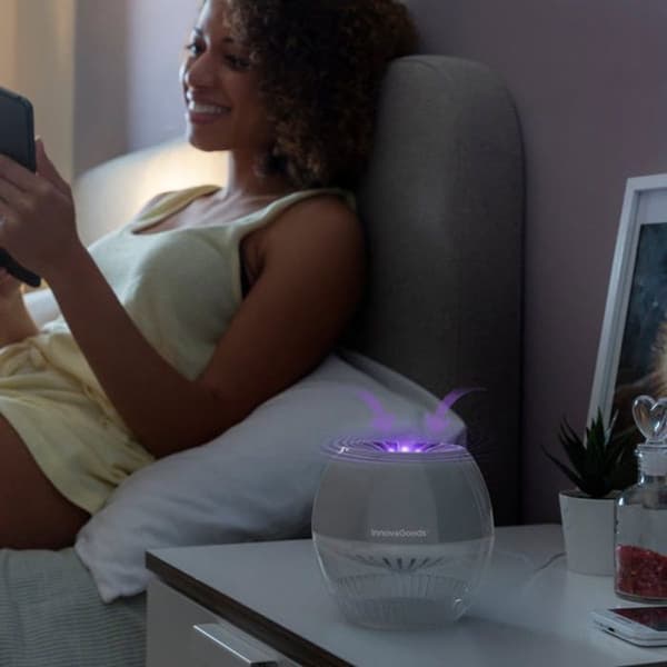 InnovaGoods | KL Globe Suction Mosquito Killer Lamp | grå