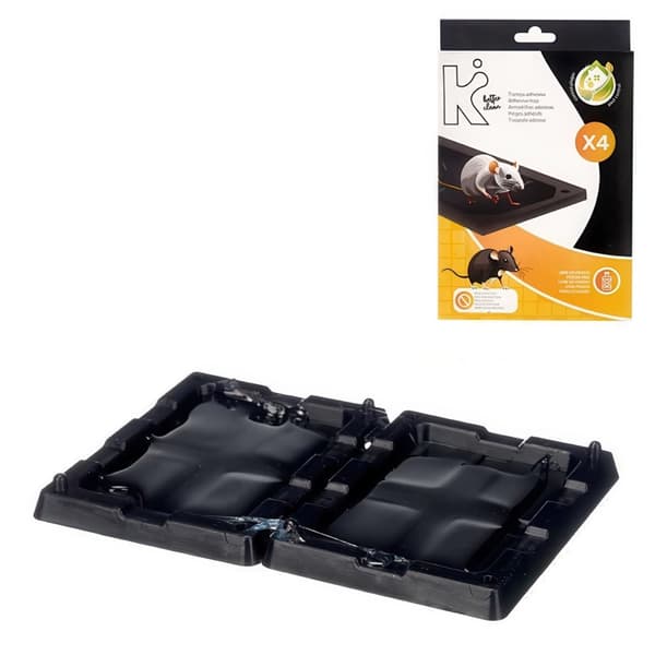 Musefælde / Rottefælde – Klæbrig 2x (8-pack)