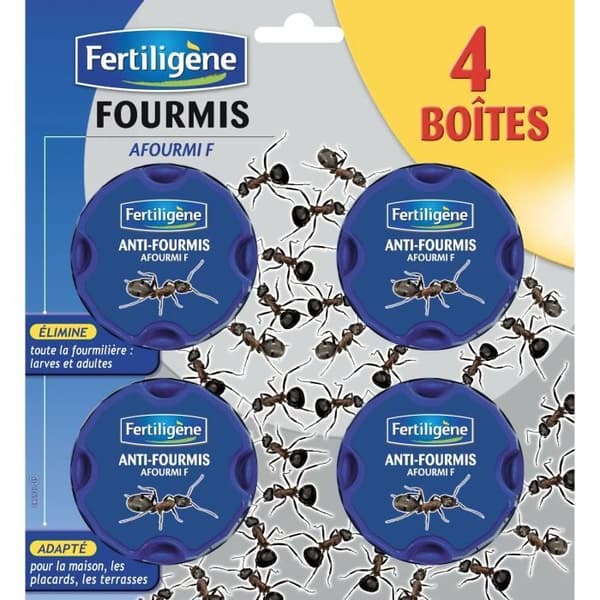 FERTILIGENE Set med 4 Ant Ant Bait Boxes