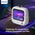 Miniatyrbillede 5 af 5: Philips ZW-101M elektrisk myggedræberlampe - sikker indendørs insektdræber til hjemmet, babyer og gravide kvinder
