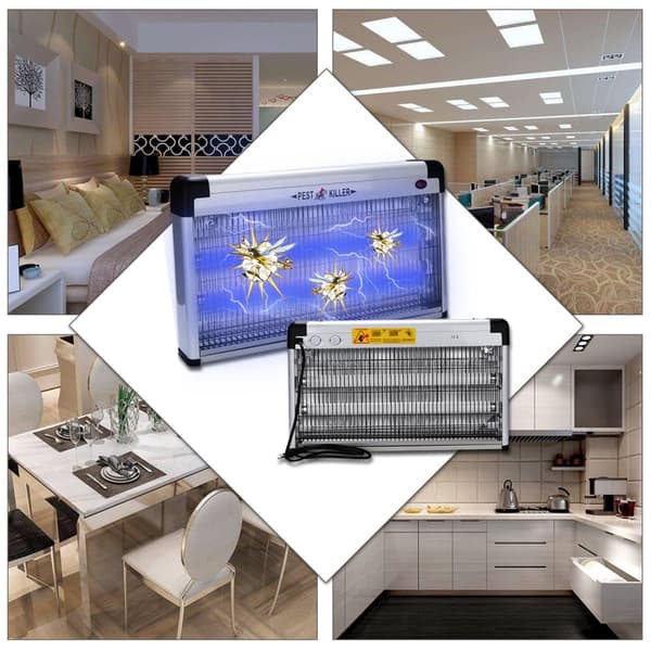 12W UV LED myggdödare elektrisk insektsdödare fluga elektrisk insektslampa
