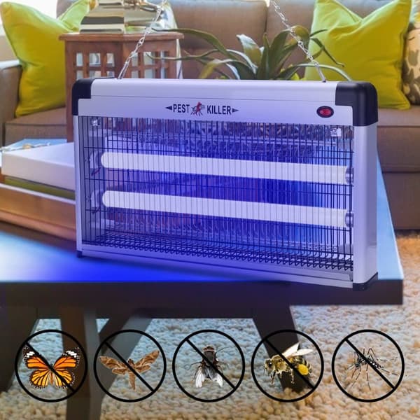 30W UV LED myggdödare elektrisk insektsdödare fluga elektrisk insektslampa
