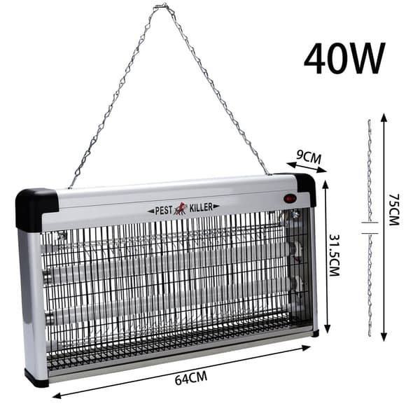 40W UV LED myggdödare elektrisk insektsdödare insektsfluga elektrisk lampa