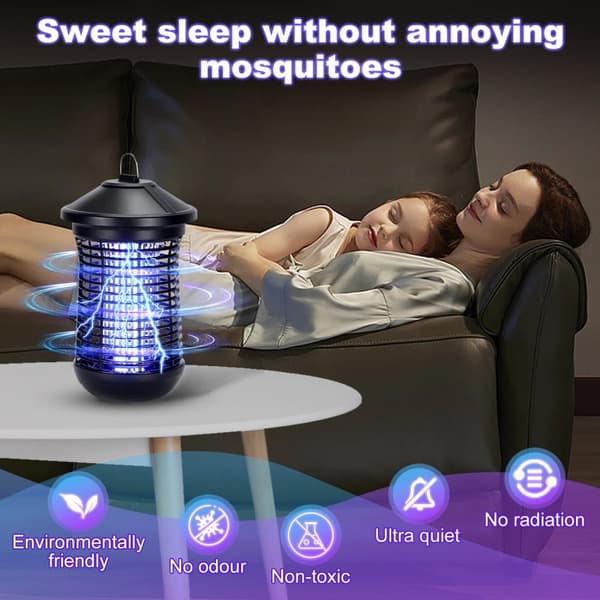 18W Vattentät UV LED Bug Killer Elektrisk insektsdödare Fluga Elektrisk insektslampa