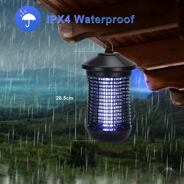 18W Vattentät UV LED Bug Killer Elektrisk insektsdödare Fluga Elektrisk insektslampa