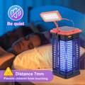 Miniatyrbild 6 av 9: Sol utomhus myggavvisande lampa uppladdningsbar USB 3 i 1 LED-lyktor bärbar solcellslampa vattentät IPX4 campingfackla