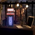 Miniatyrbild 8 av 9: Sol utomhus myggavvisande lampa uppladdningsbar USB 3 i 1 LED-lyktor bärbar solcellslampa vattentät IPX4 campingfackla
