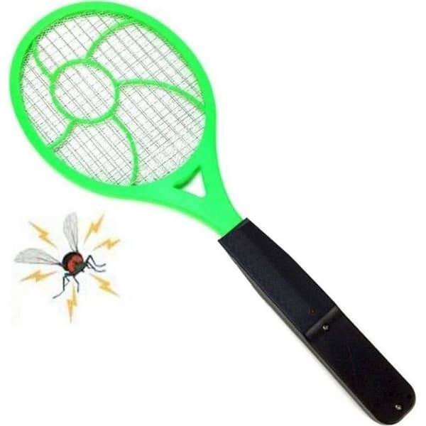 ELEKTRISK MYGG- OCH FLUGTENNISRAKET 44 CM