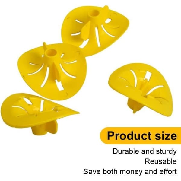 6 st Piege Frelon, Micro Guepe, Piège à Frelon, Piège De Guêpe Fångare D'abeilles Insektsfångare i Plast Piège À Guêpe Fångare
