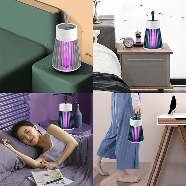OBOSOE Electric Mosquito Killer – Kannettava sisä-/ulkohyönteisloukku ja hyttysloukku
