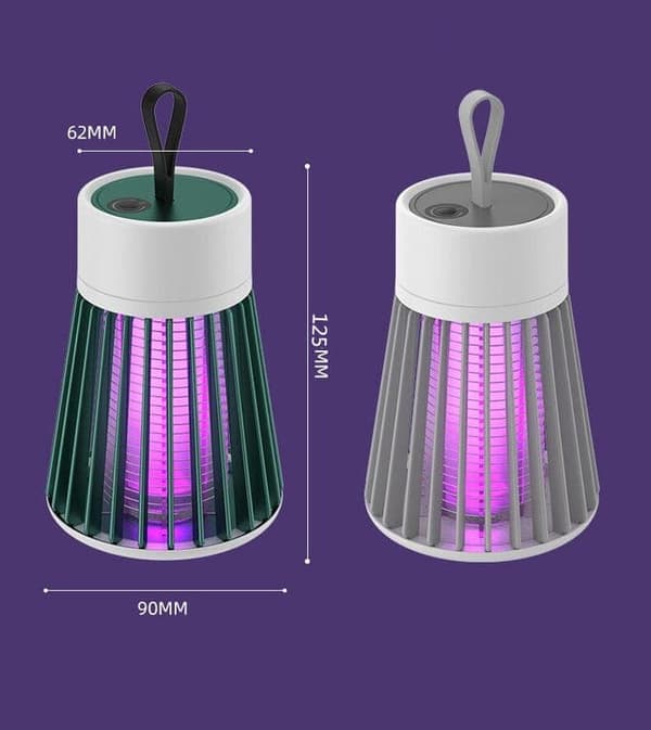 OBOSOE Electric Mosquito Killer – Kannettava sisä-/ulkohyönteisloukku ja hyttysloukku