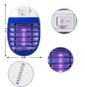Miniatyrbild 2 av 8: OBOSOE Elektrisk Insektsdödare 2-pack  – Inomhus & Utomhus Myggfångare, Flugdödare med Stickkontakt