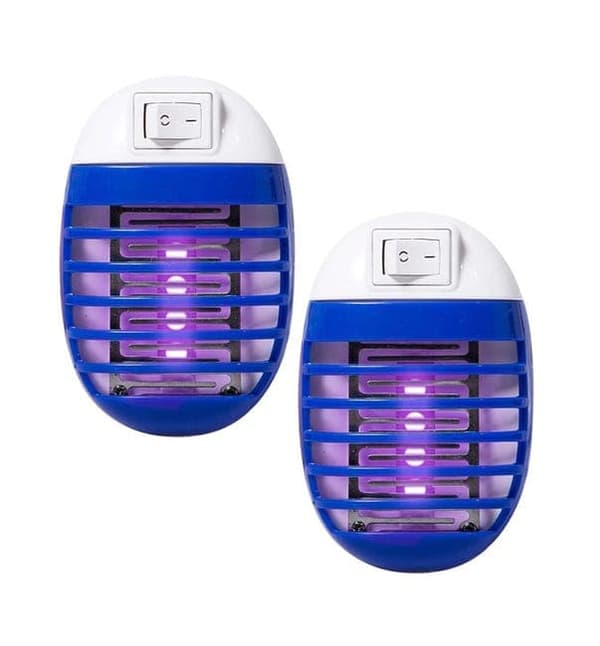 OBOSOE Electric Insect Killer 2-Pack – Sisä- ja ulkohyttysten sieppari, kärpästen tappaja pistokkeella