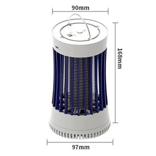 OBOSOE Myggefanger 360° USB Myggelampe – Effektiv myggedræber til indendørs og udendørs