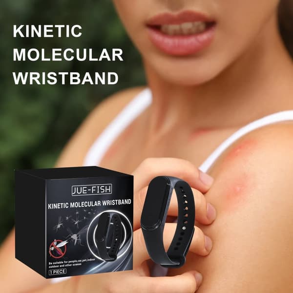 OBOSOE Wearable Myggeafvisende Armbåndsur – Effektivt myggearmbånd til udendørs aktiviteter og sommer