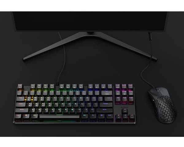Micro Mouse Bungee - Musta (3-pack)