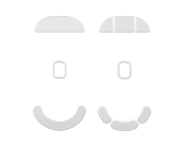 PTFE Skates til X2/X2 Mini/X2V2/X2H Wireless (Original + Control)
