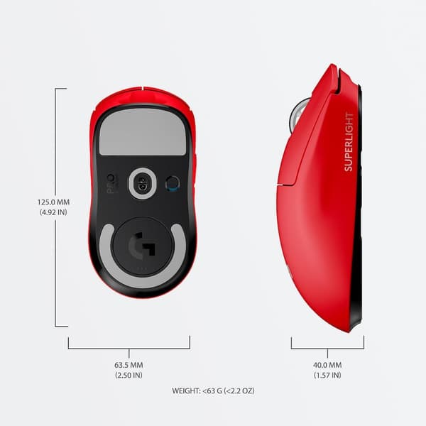 Logitech 910-006784 G Pro X Сomputer Mouse