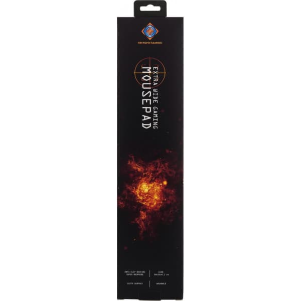 Deltaco Gaming GAM-006 -mussemåtte, 90 x 36 cm, sort