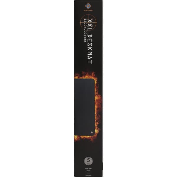 Deltaco Gaming XXL-hiirimatto, 120 x 60 cm, musta