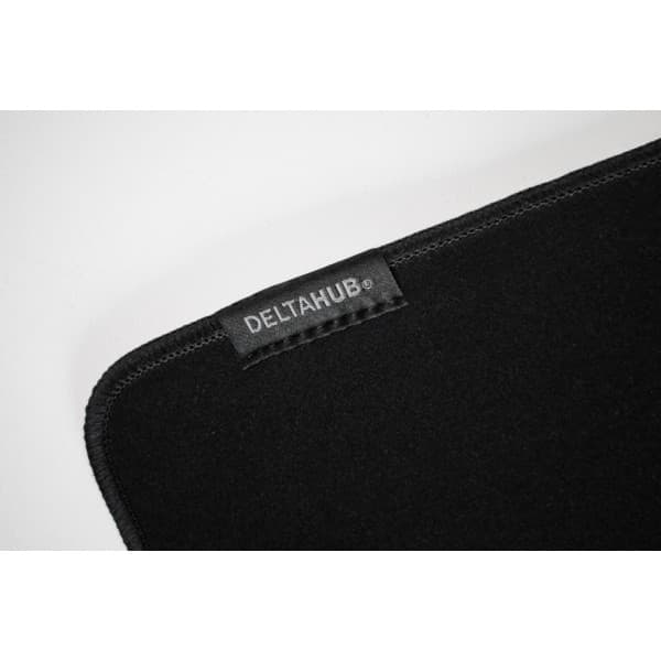 Deltahub Gaming Desk Mat Black - L -hiirimatto, 45 x 100 cm