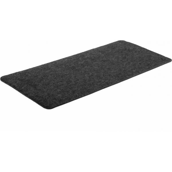 Deltahub Minimalistisk Skrivbordsunderlägg - musmatta, 28 x 63 cm, mörkgrå