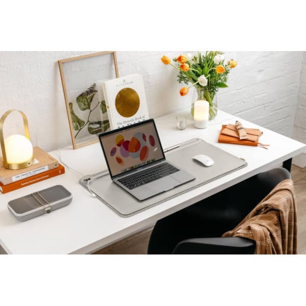 Orbitkey Desk Mat Large - musunderlag, hvid