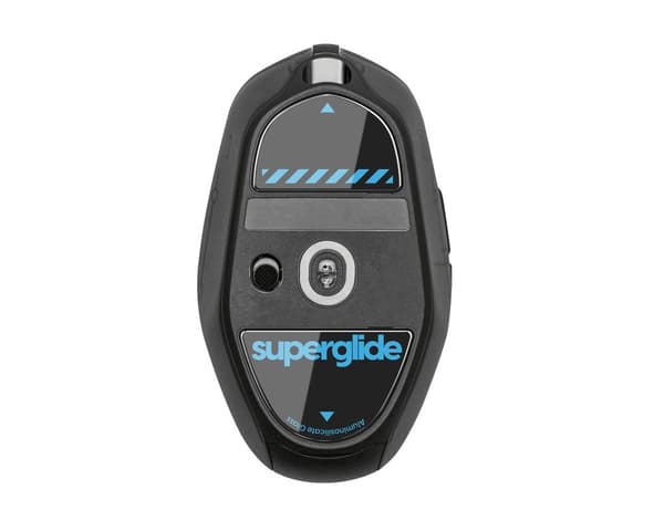 Glass Skates Logitech G303 Shroud Edition - Musta