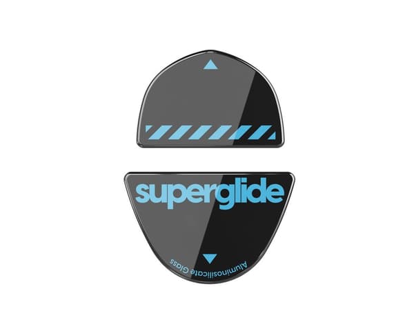 Glass Skates Logitech G303 Shroud Edition - Musta