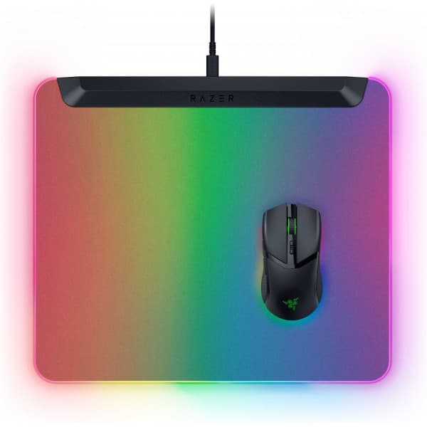 Razer Firefly V2 Pro -RGB-valaistu hiirimatto, 360 x 278 x 5 mm, musta