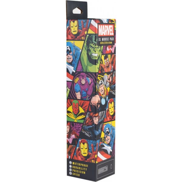 Marvel Characters XL musemåtte, 80 x 35 cm