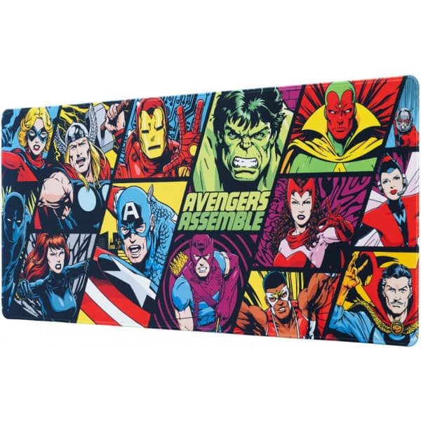 Marvel Characters XL musemåtte, 80 x 35 cm