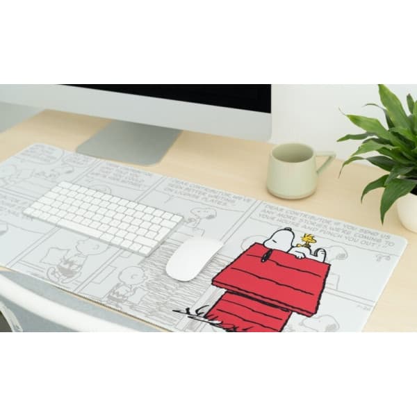 Snoopy XL -mussemåtte, 80 x 35 cm