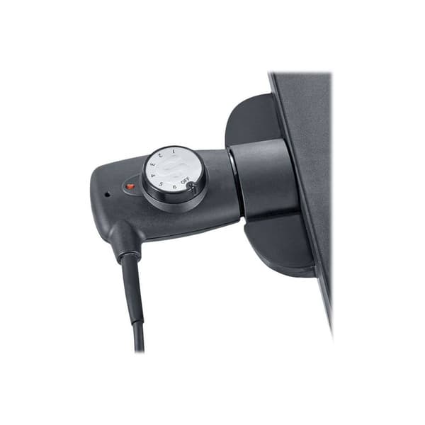 Severin KG 2397 Bordsgrill Elektrisk med manuell temperaturinställning Rostfritt stål (borstat), Svart