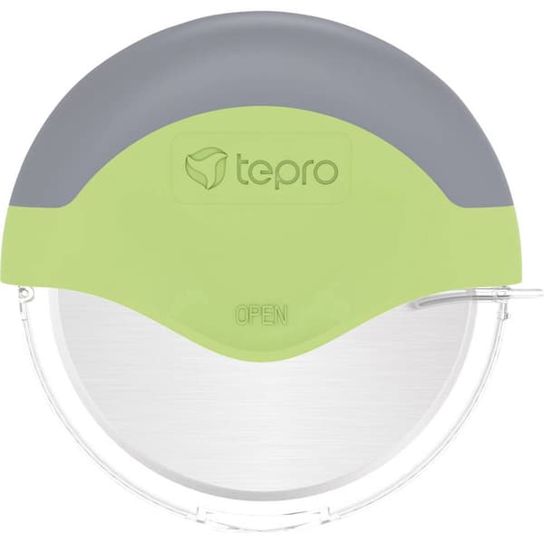 tepro Garten 8373 Pizzaskärare Grön, Rostfritt stål