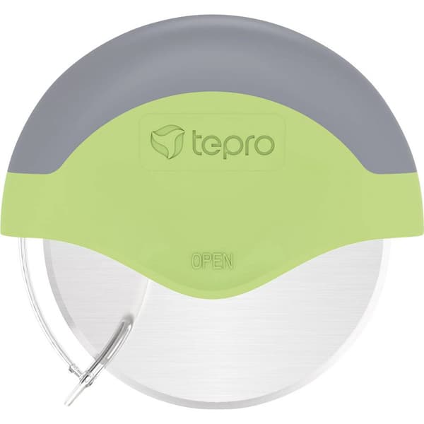 tepro Garten 8373 Pizzaskärare Grön, Rostfritt stål