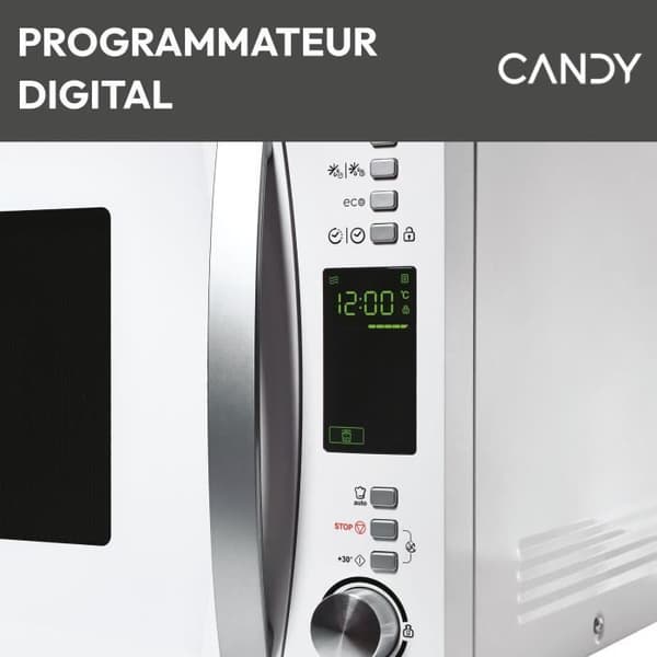 CANDY - CMXW30DW - Mikrovågsugn - Vit - 30L - 900W - Fristående