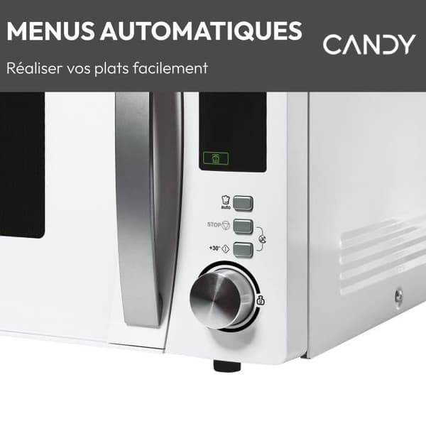 CANDY - CMXW30DW - Mikrovågsugn - Vit - 30L - 900W - Fristående