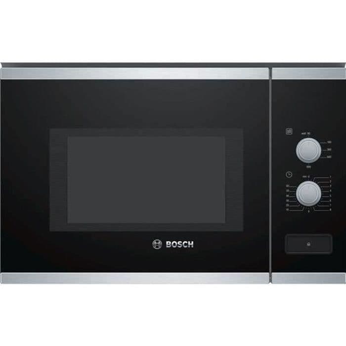 Bosch Serie 4 BFL550MS0 mikrovågsugn Inbyggd Enbart mikrovågsugn 25 l 900 W Svart, Rostfritt stål