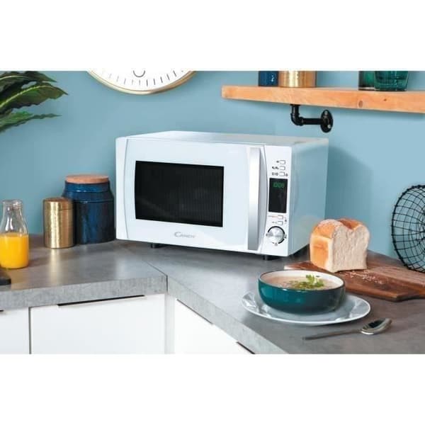 CANDY CMXW20DW-vit mikrovågsugn med enkel funktion-20 L-700 W-fristående
