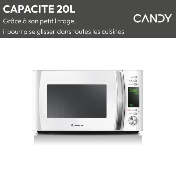 CANDY CMXW20DW-vit mikrovågsugn med enkel funktion-20 L-700 W-fristående