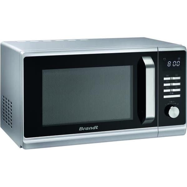 BRANDT SE2300S Mikrovåg med en funktion - 23L - 800 Watt - Silver