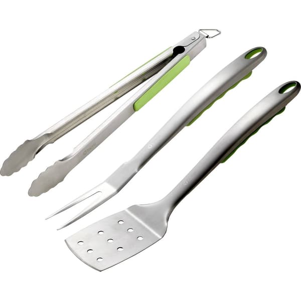 tepro Garten Grillbestick Grön, Rostfritt stål