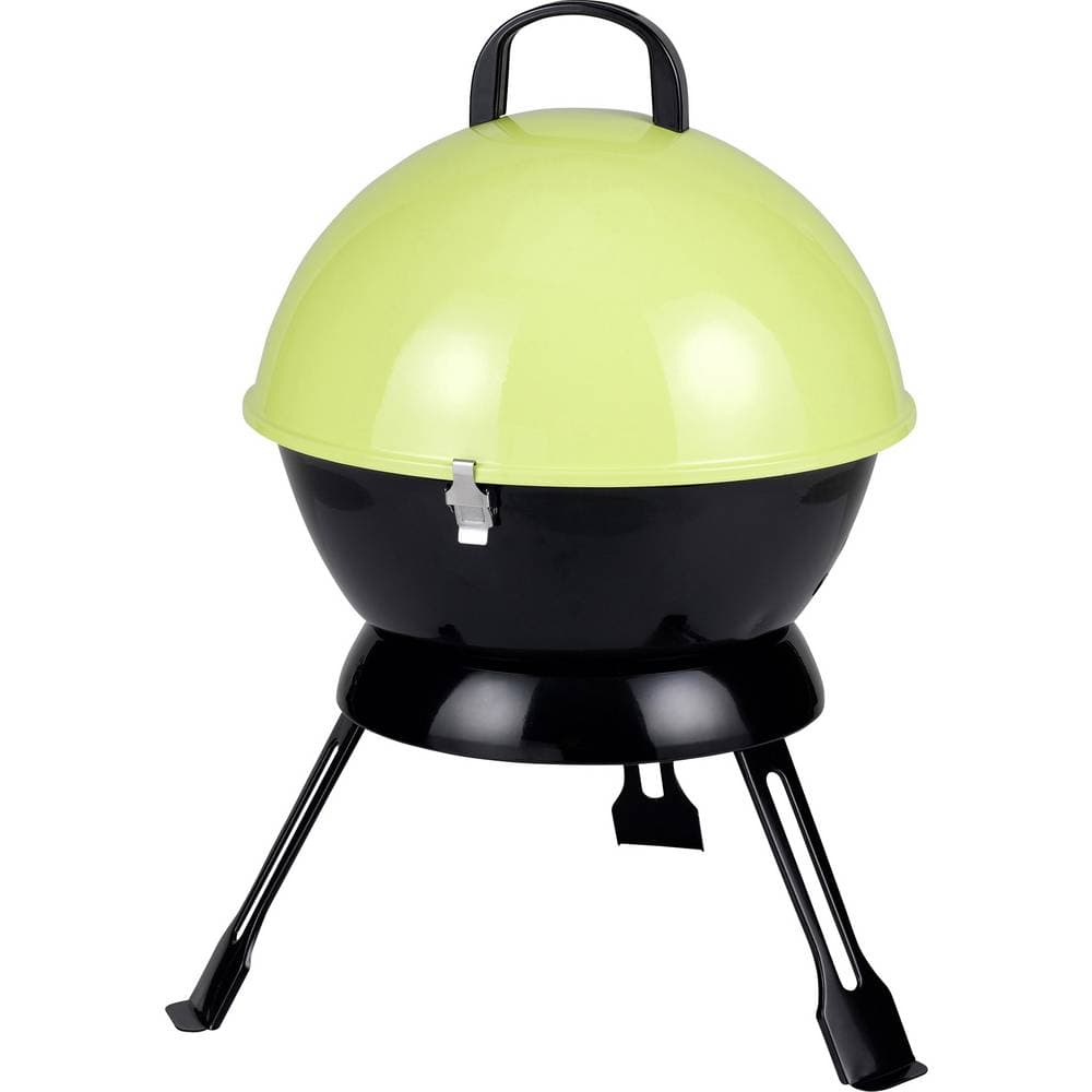 tepro Garten Salida Klot Träkolsgrill Grillyta (diameter)=345 mm Ljusgrön