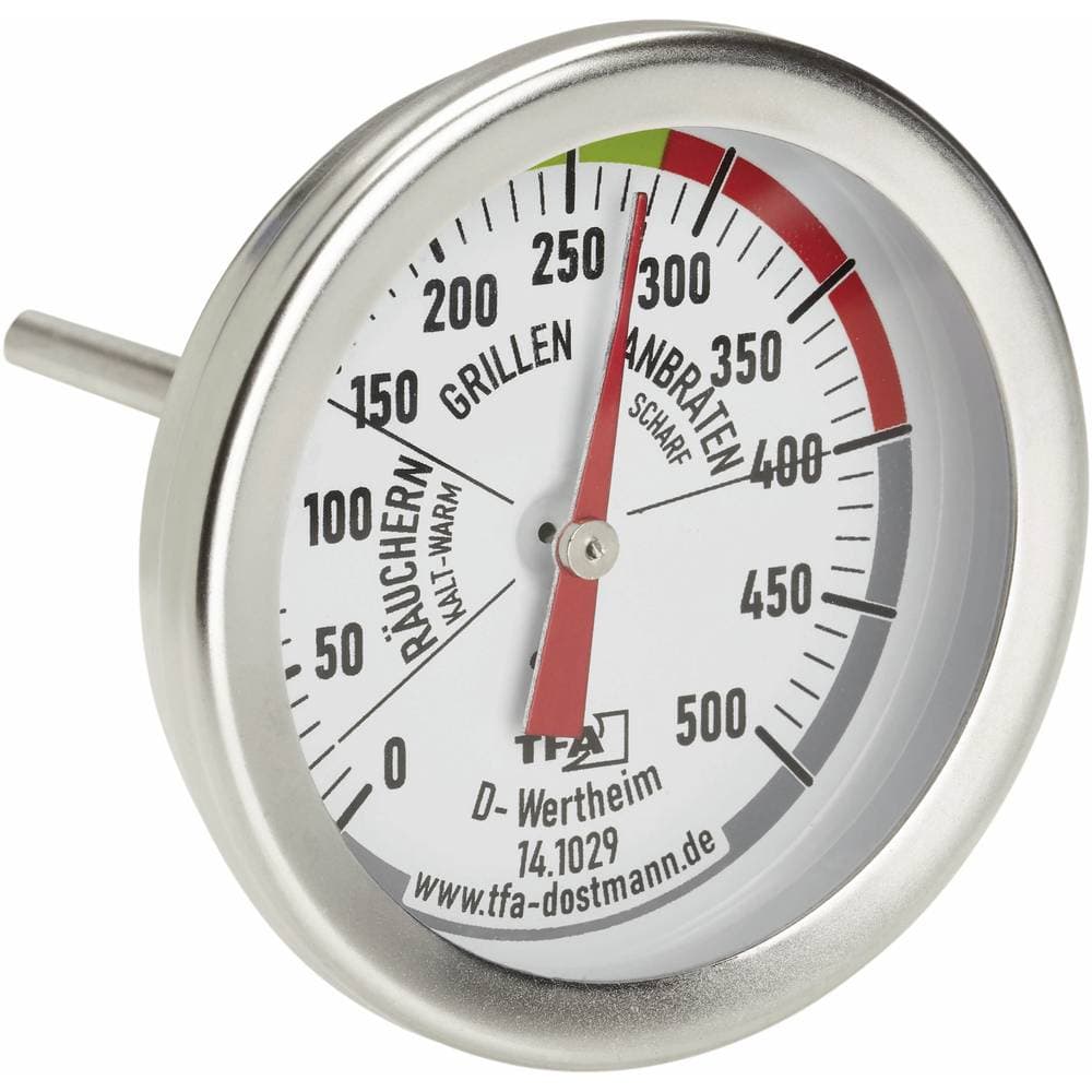 Grilltermometer TFA Dostmann BBQ Grill Smoker Rostfritt stål