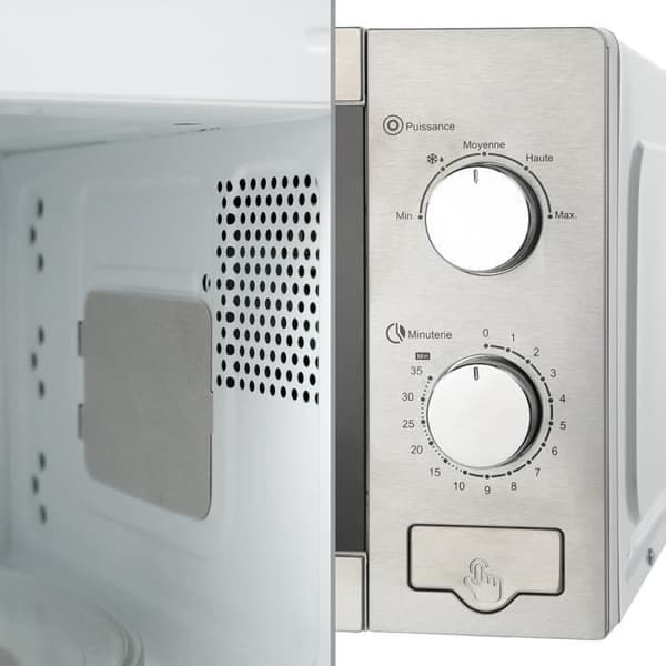 OCEANIC Mikrovågor MO20S silver - 20L - 700 W - Fristående
