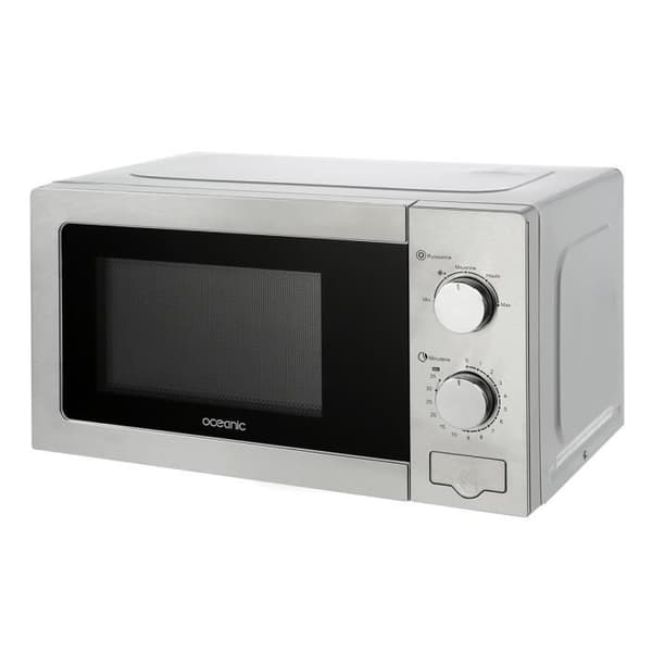 OCEANIC Mikrovågor MO20S silver - 20L - 700 W - Fristående